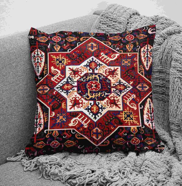 کاور کوسن طرح فرش قفقازی - Image 2