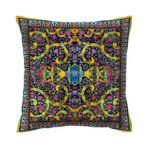 کاور کوسن طرح اسلیمی گلدار